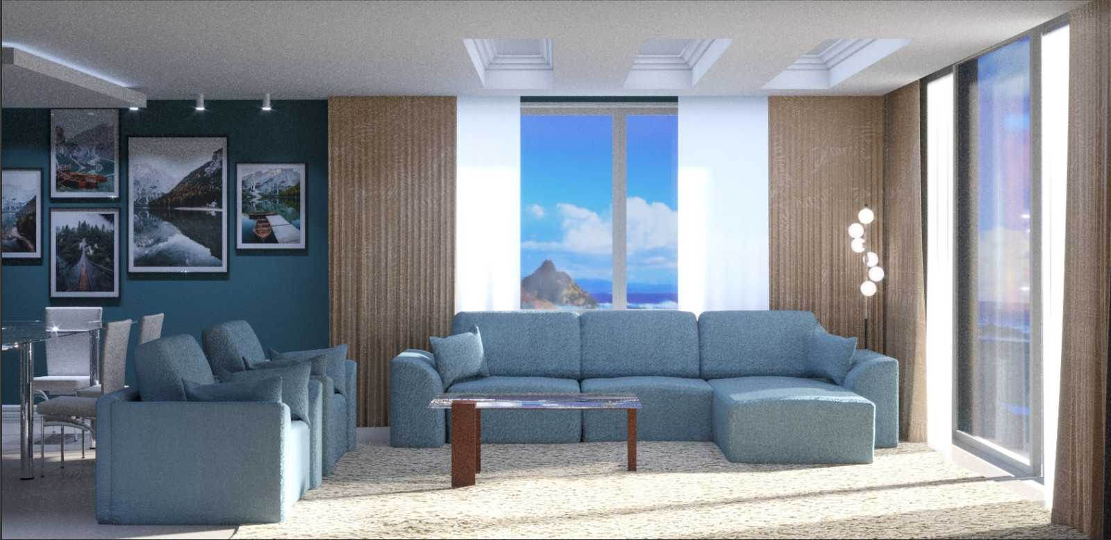 Интерьер частного дома