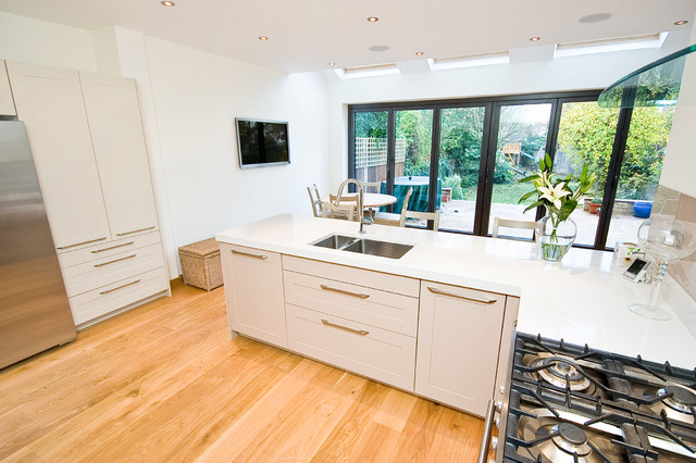 Open Plan Modern Kitchen Extension modern-kitchen