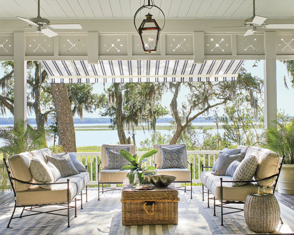 Southern Living Idea House Crane Island Beach Style Porch