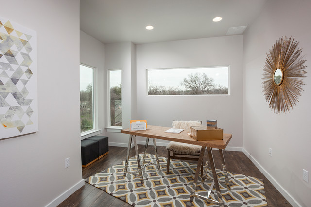 Lakeside Residence contemporary-arbetsrum