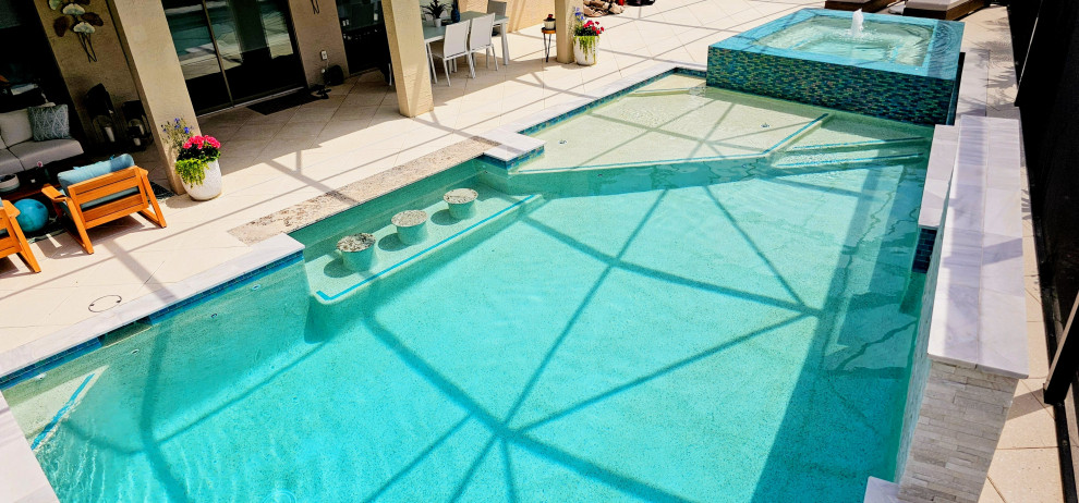 Ultra Contemporary Pool DeBary Florida