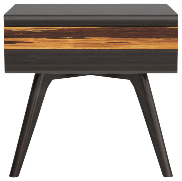 Azara Night Stand, Sable Midcentury Nightstands And Bedside Tables