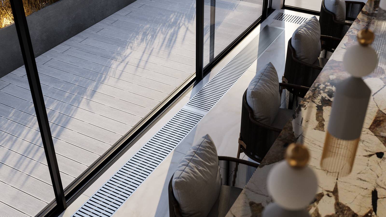 Терраса в Центре Москвы с видом на Исторический центр