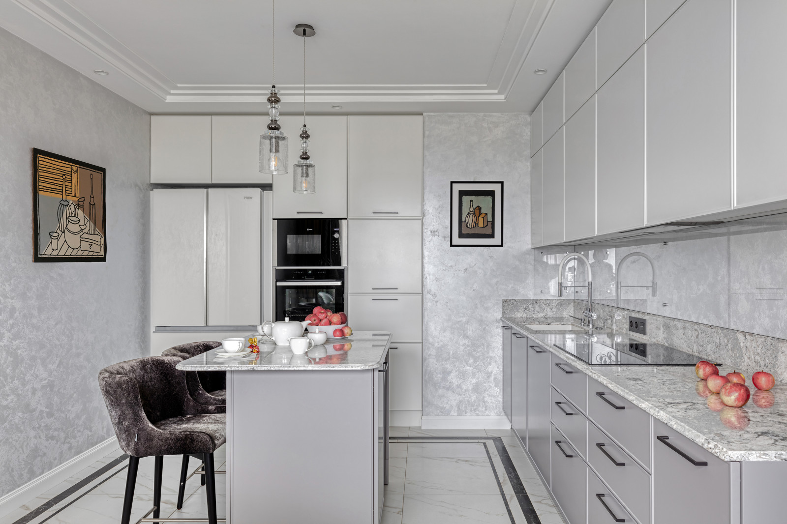 Кухня с островом