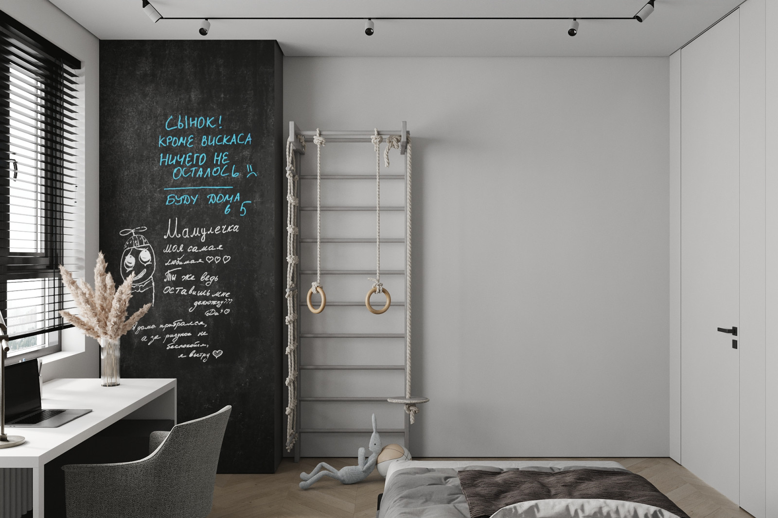 Дизайн интерьера квартиры в современном стиле в ЖК Небо