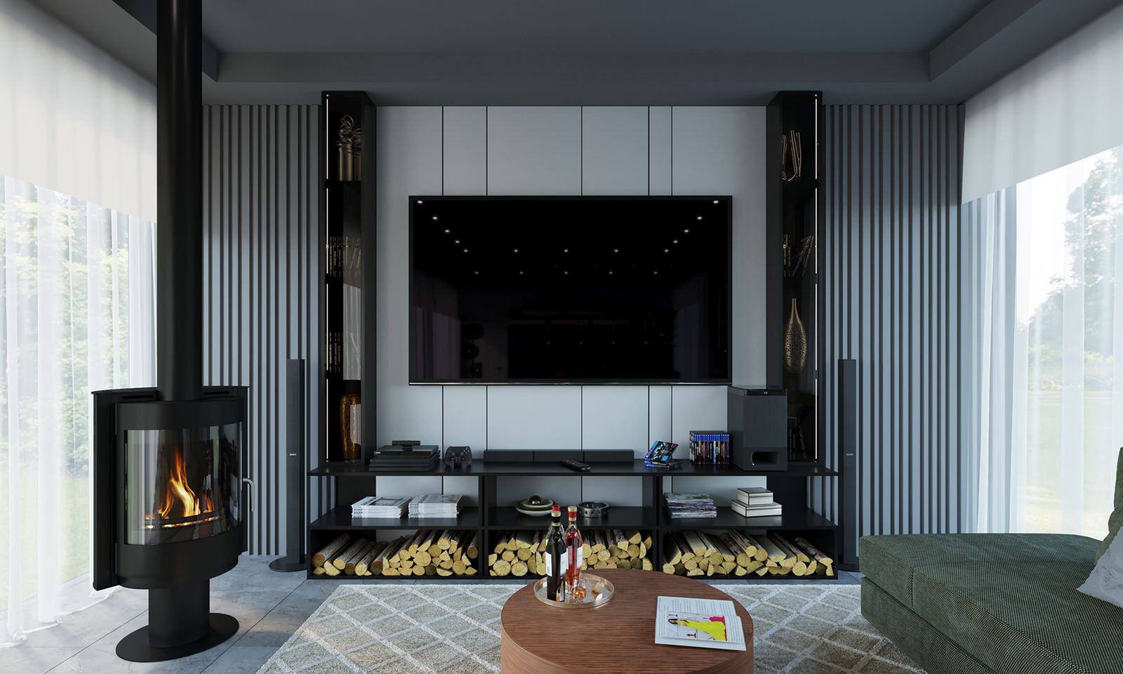 Загородный дом в деревне Демихово