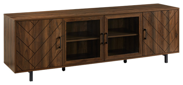 tv unit herringbone