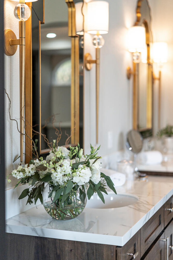 Mediterranean Modern Master Bathroom