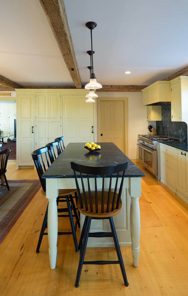 Southern Midcoast Maine Farmhouse Farmhouse Kitchen Portland