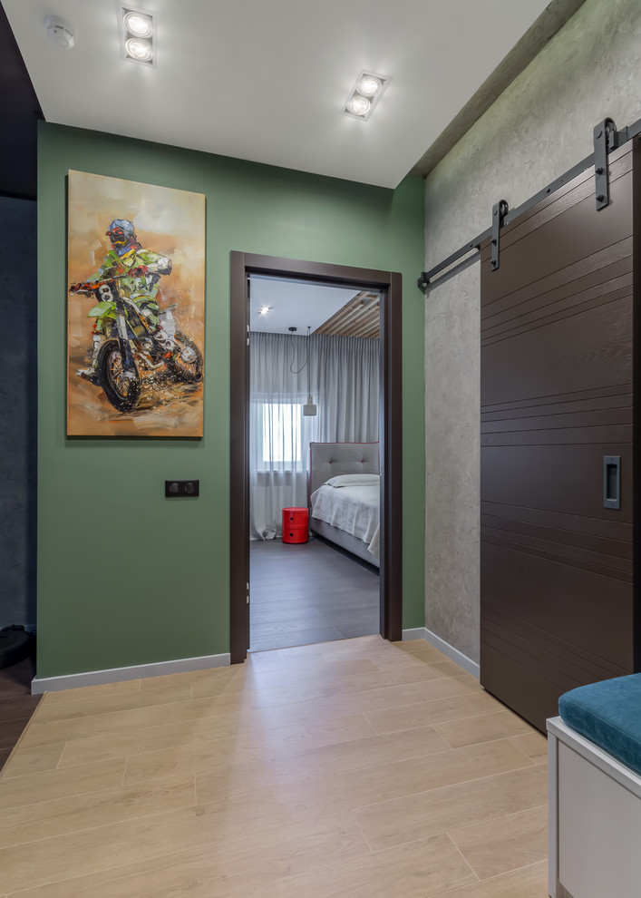 Интерьер в стиле "Яркий лофт"