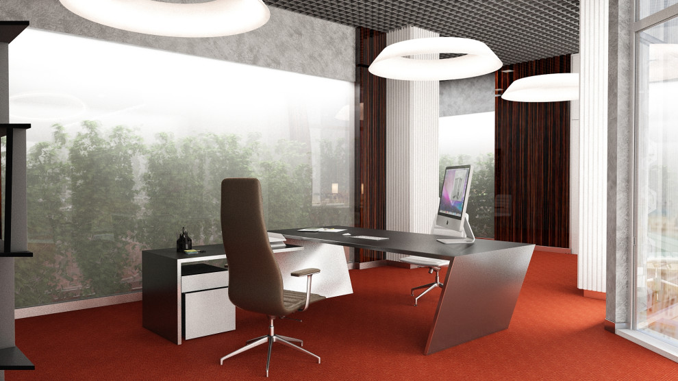 Интерьеры банка  "МИРАФ"