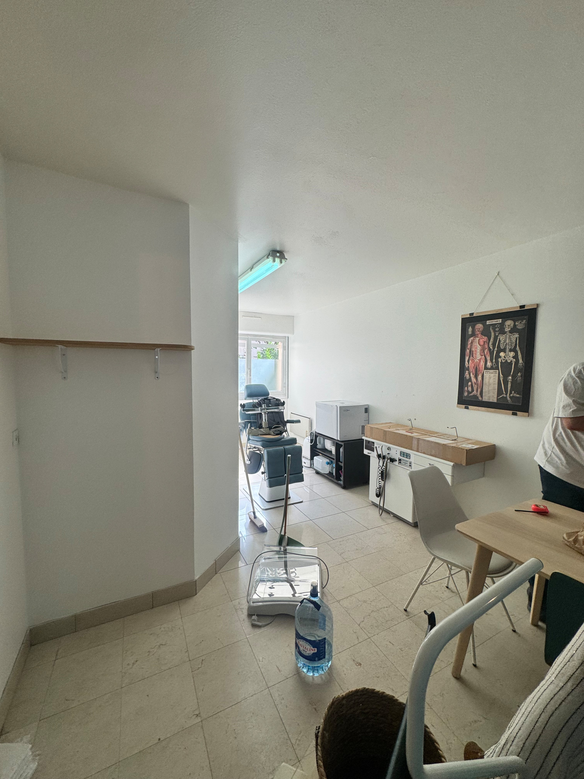 Projet Saint Dominique, rénovation d'un cabinet de podologie & d'ostéopathie