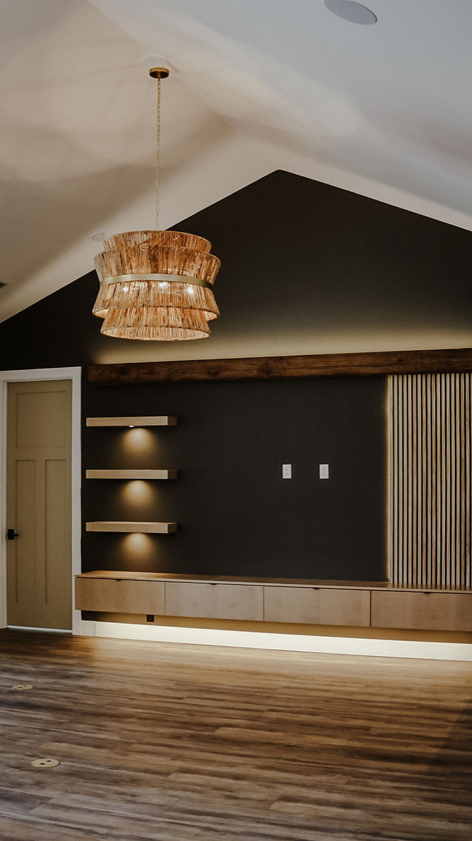 Custom Accent TV Wall