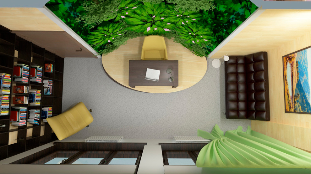 Проект квартиры в центре Москвы "Сказочный лес"