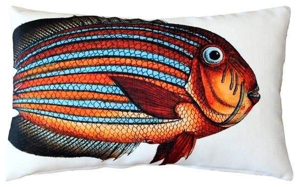 Pillow Decor - Surgeonfish Fish Pillow 12 x 20