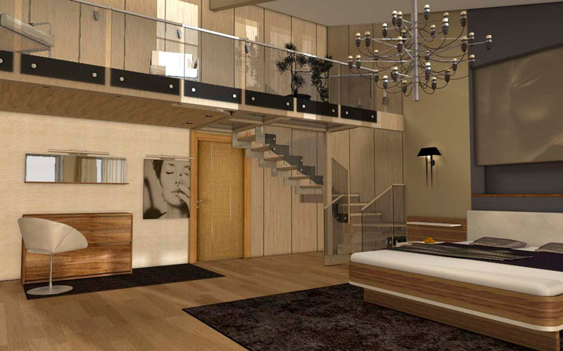 Квартира в два уровня