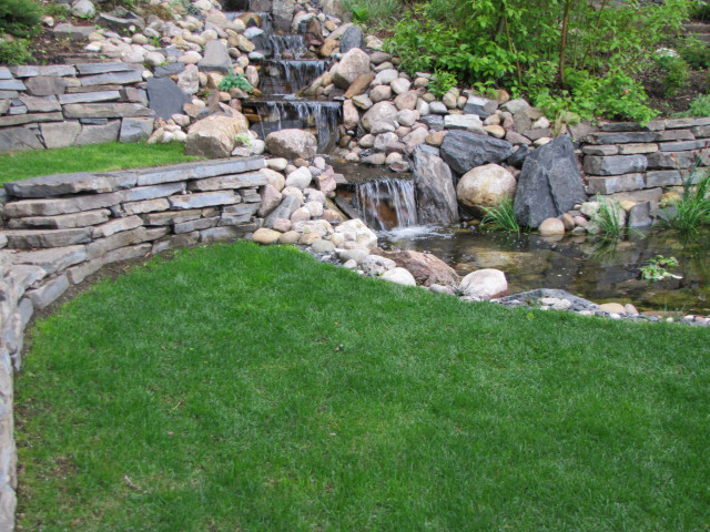 Waterfall garden