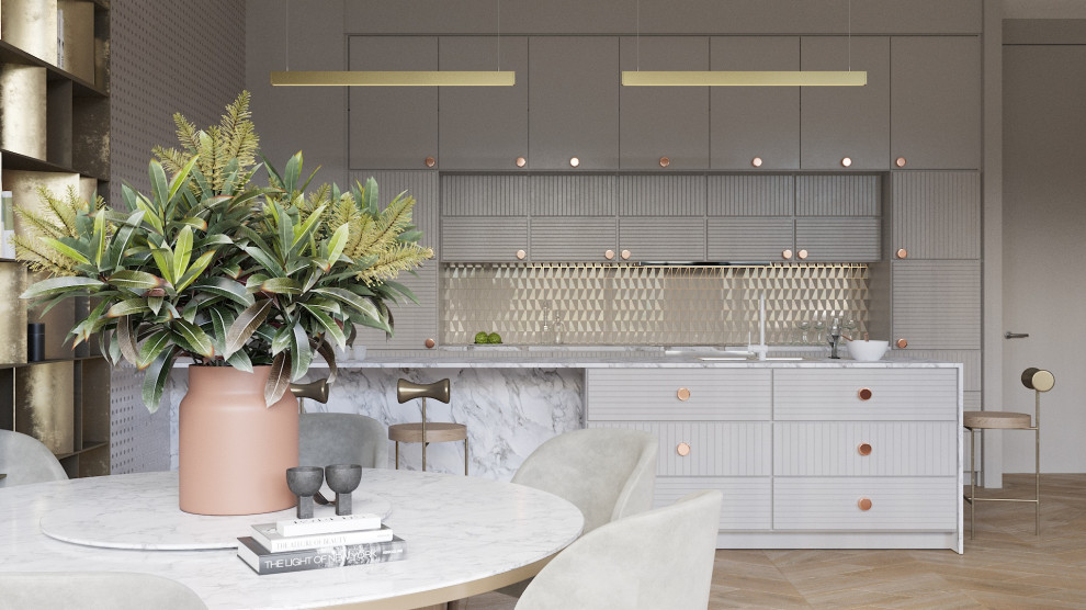 Neva Tower. Близость цвета