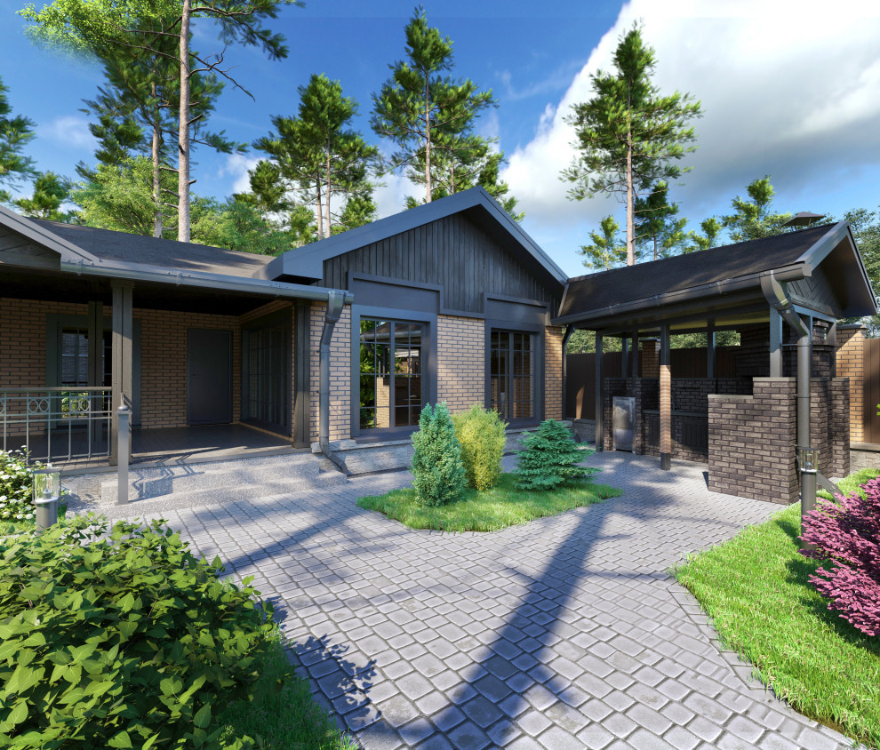 Частный жилой дом. Архитектура/Благоустройство