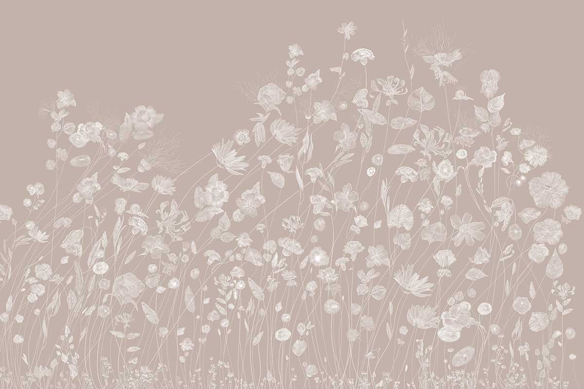 Обои с цветами