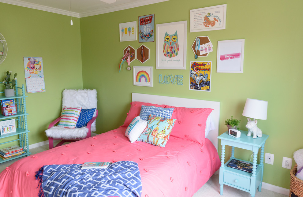 Design ideas for a traditional kids' room in DC Metro.
