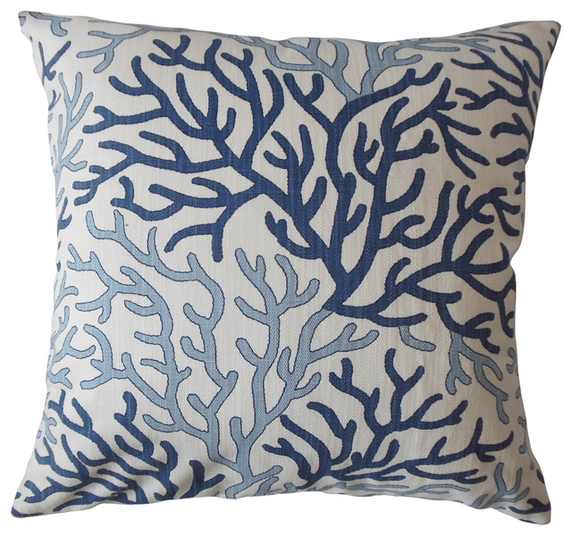 Saniya Coastal Throw Pillow Vista Beach Style Decorative