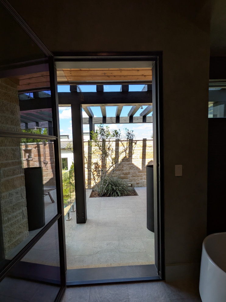 Trellis Addition and Bathroom Remodel in Barton Creek Amarra, Austin, Texas