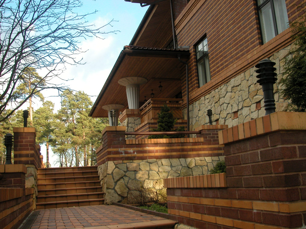 Дом в стиле Ф.Л. Райта. МО, Малаховка