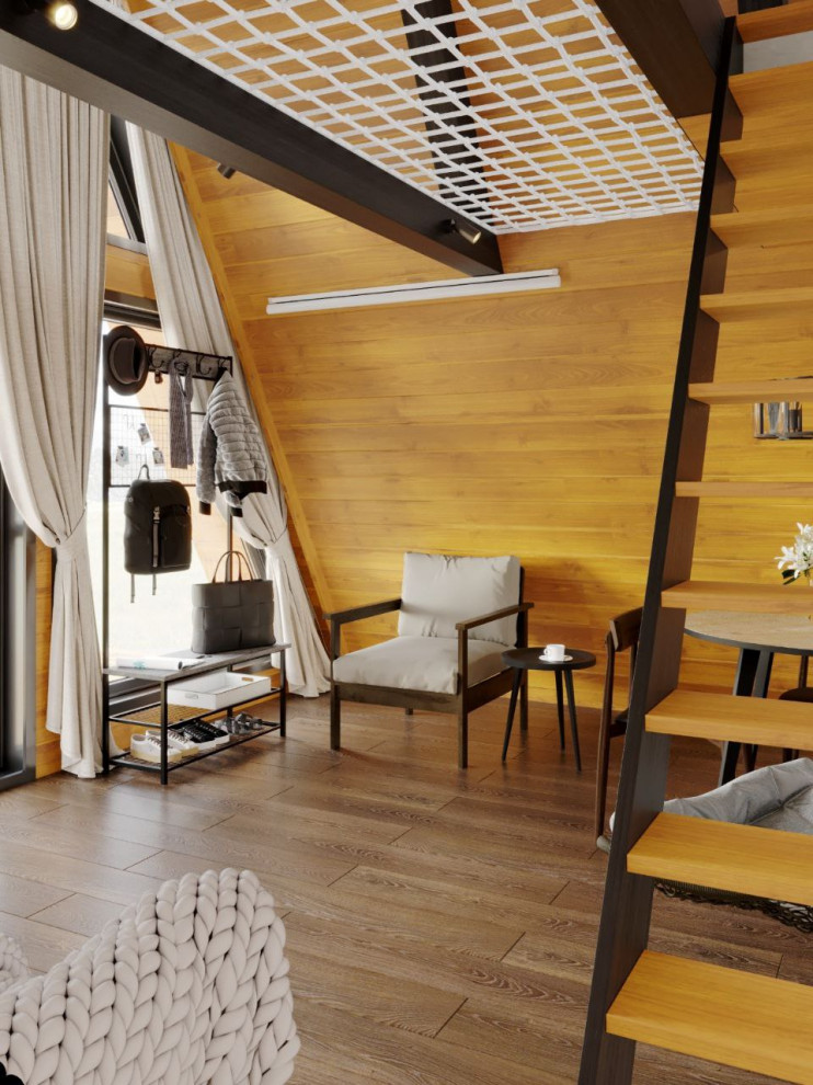 Домики в горах. Афреймы