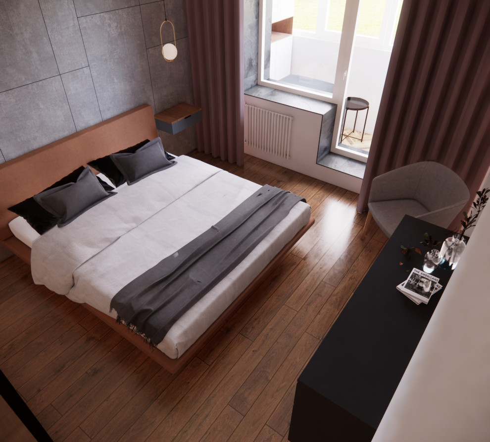 Минимализм в трёхкомнатной квартире