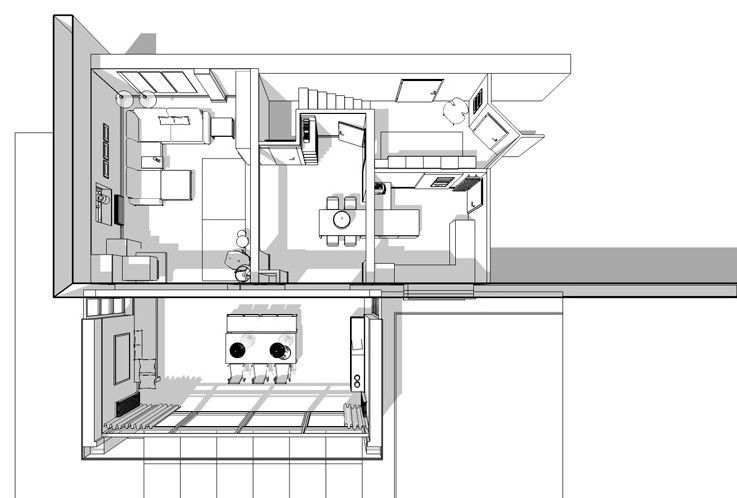Planübersicht Wohnhaus B