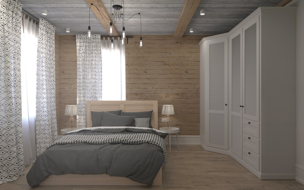 Дизайн проект дачного дома 70м