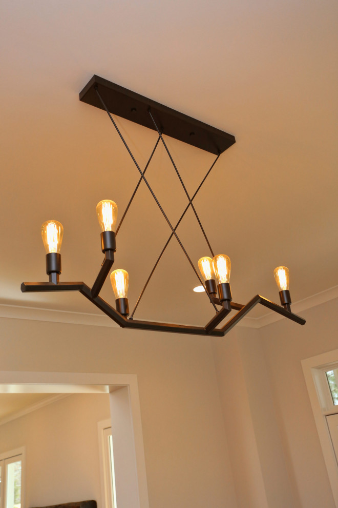 Dining room - transitional dining room idea