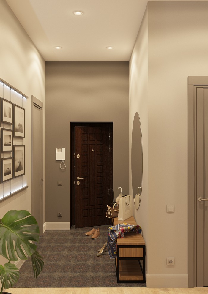 Современная квартира в центре Челябинска.