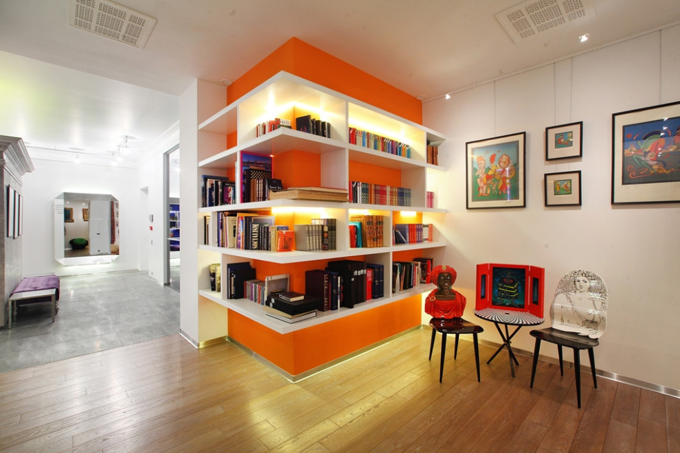 Яркая артистическая квартира