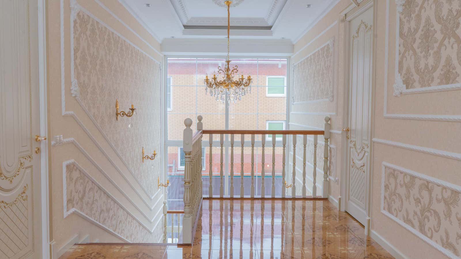 Проект 3 - Облицовка монолитной лестницы дубом на заказ