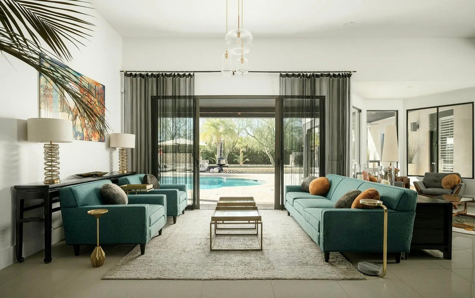 Whole Home Mid Century Meets Industrial