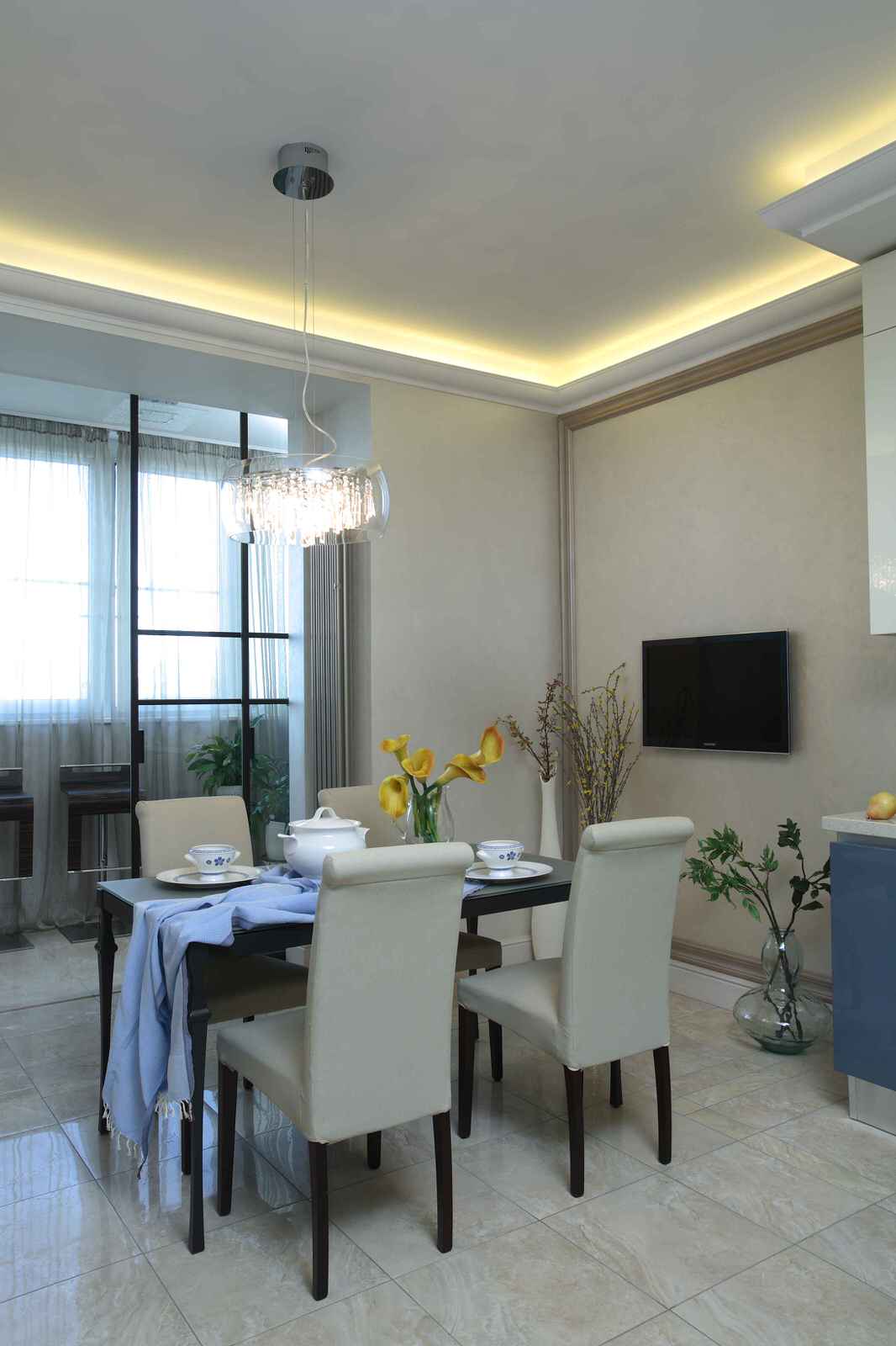 Фото интерьеров Пентхауса ул. Гарибальди