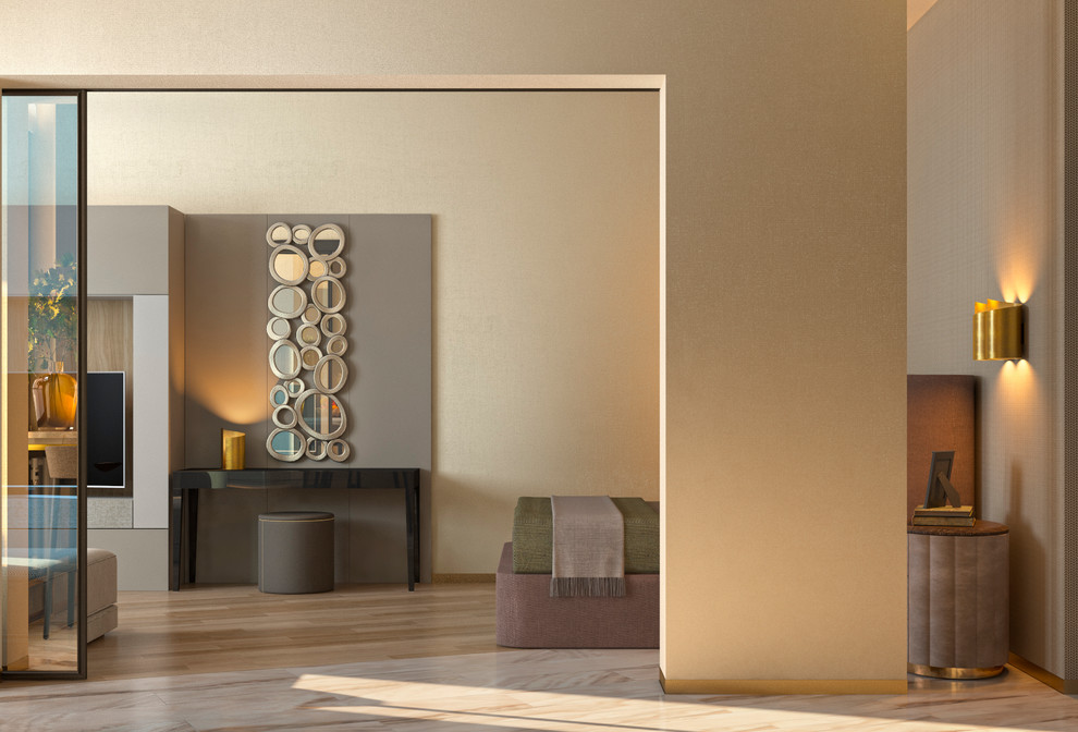 Интерьер, припорошенный золотом