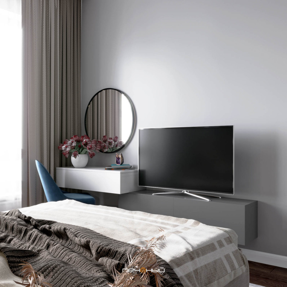 Мужская квартира с отделкой от застройщика