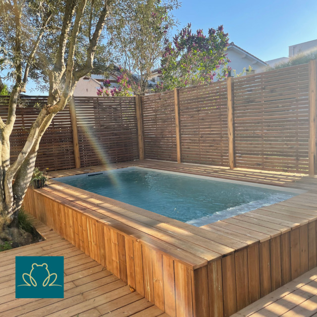 Transformation - Jardin de ville - Toulouse contemporary-pool