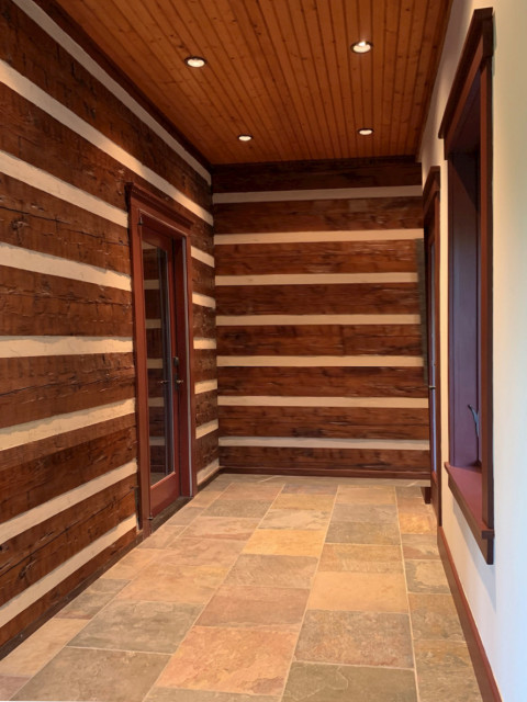 Virtually Staged Rustic Getaway rustic