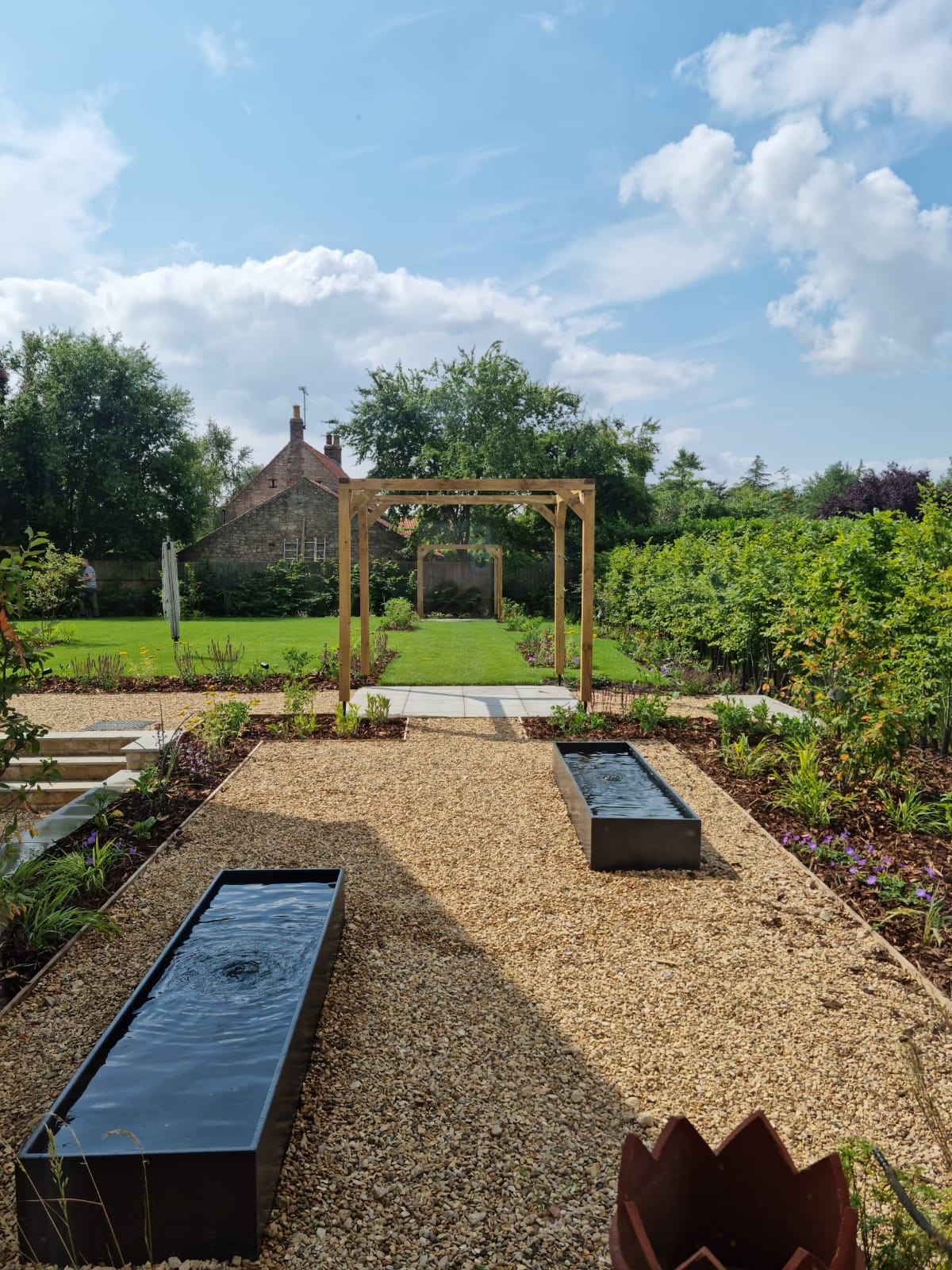 Architectural New Build with integrated Garden Design