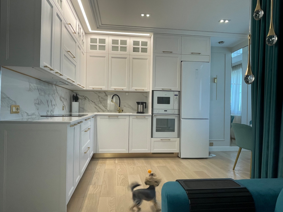 Проект в бирюзовых тонах