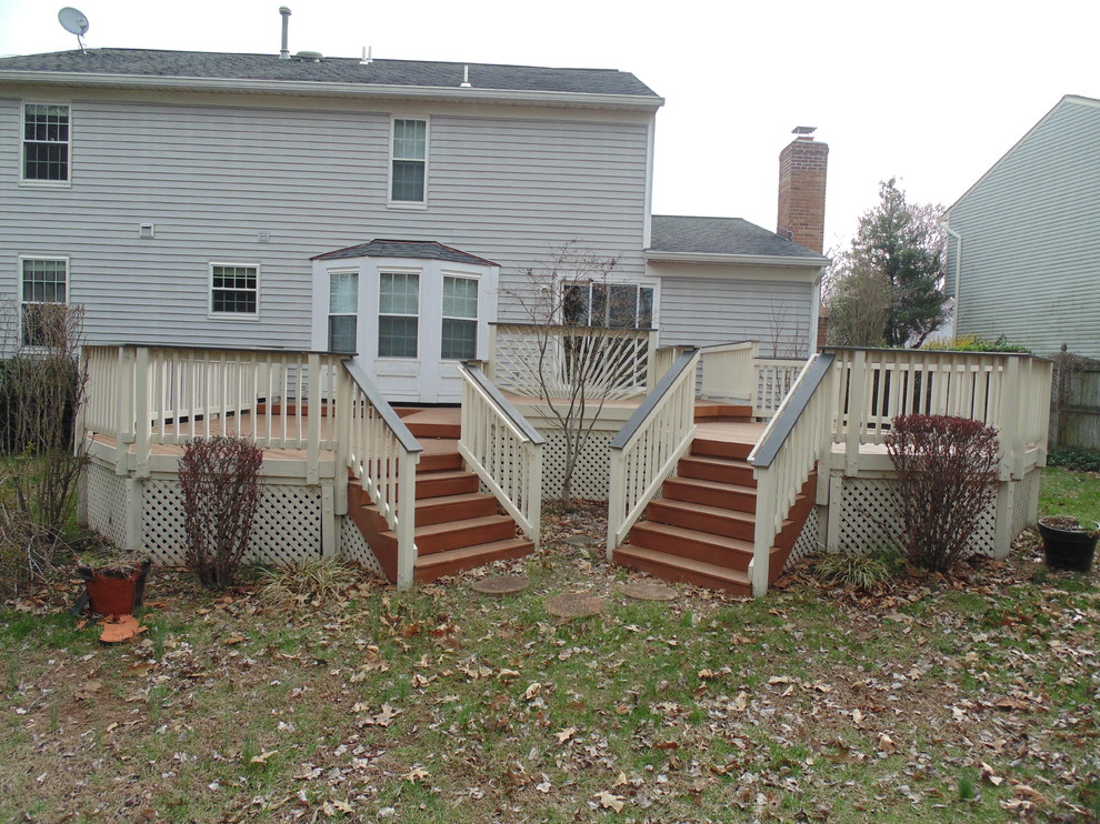 Example of a large transitional home design design in DC Metro