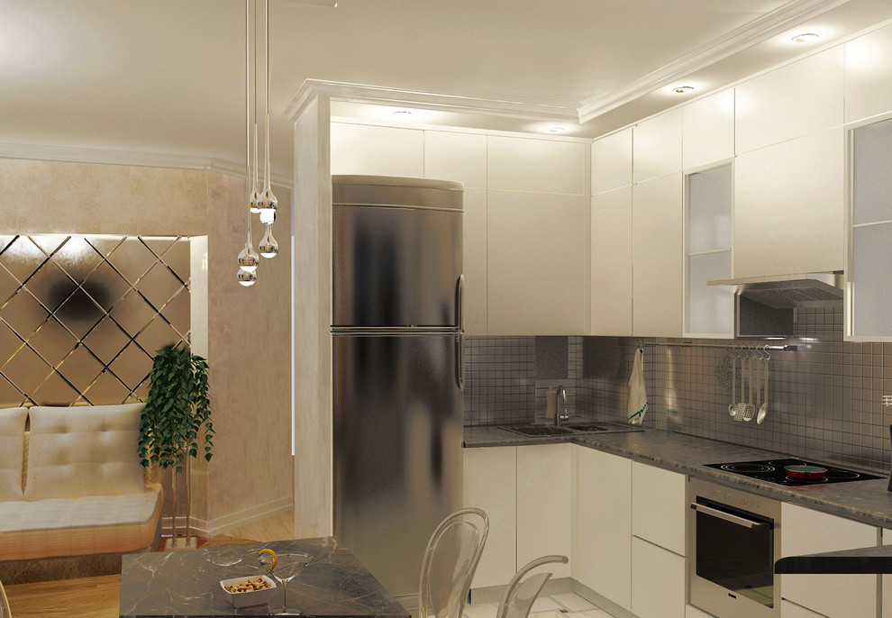 Гостина-кухня