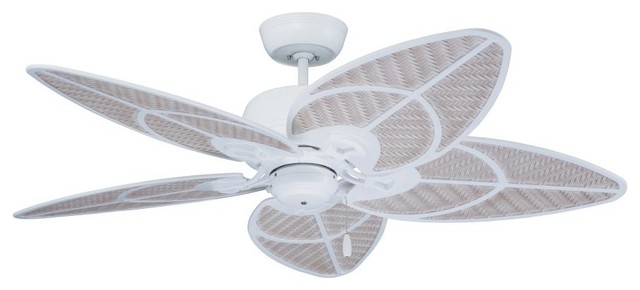 Satin White Ceiling Fan