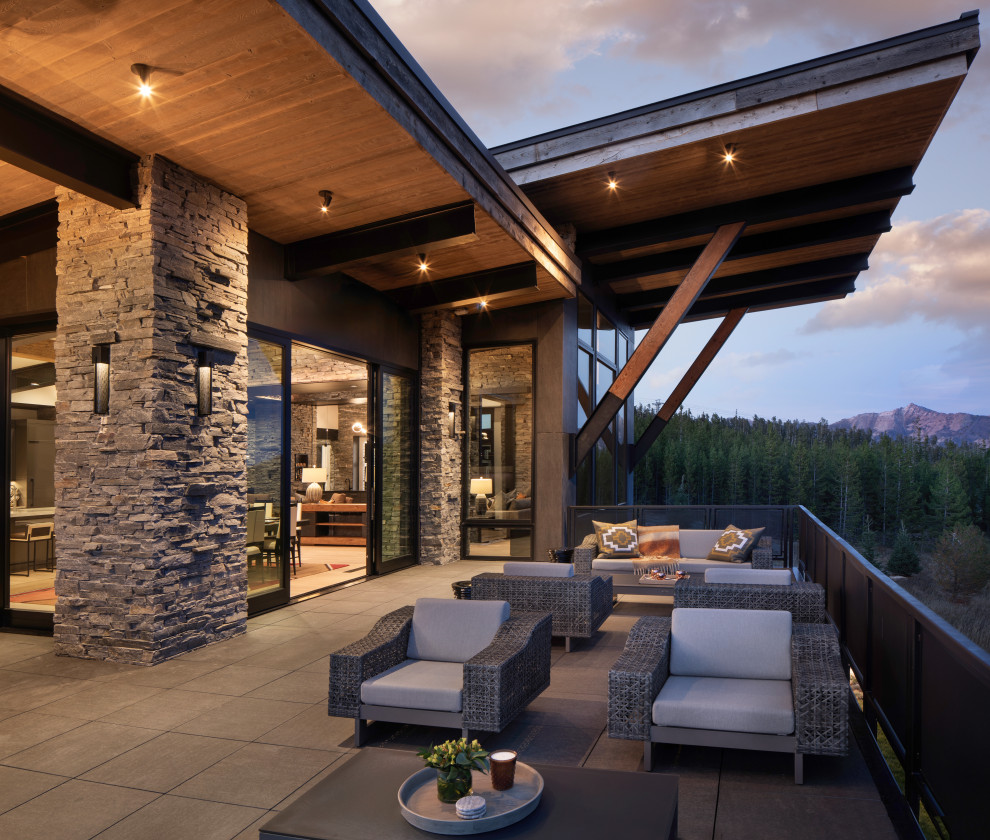 Deck - rustic deck idea