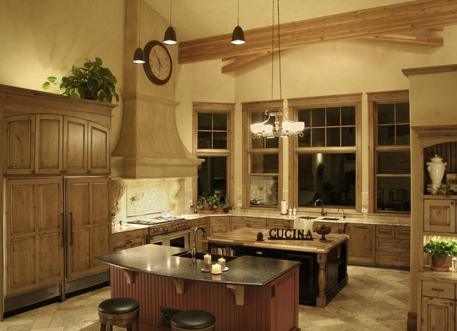 Double Island Kitchen contemporary-kitchen