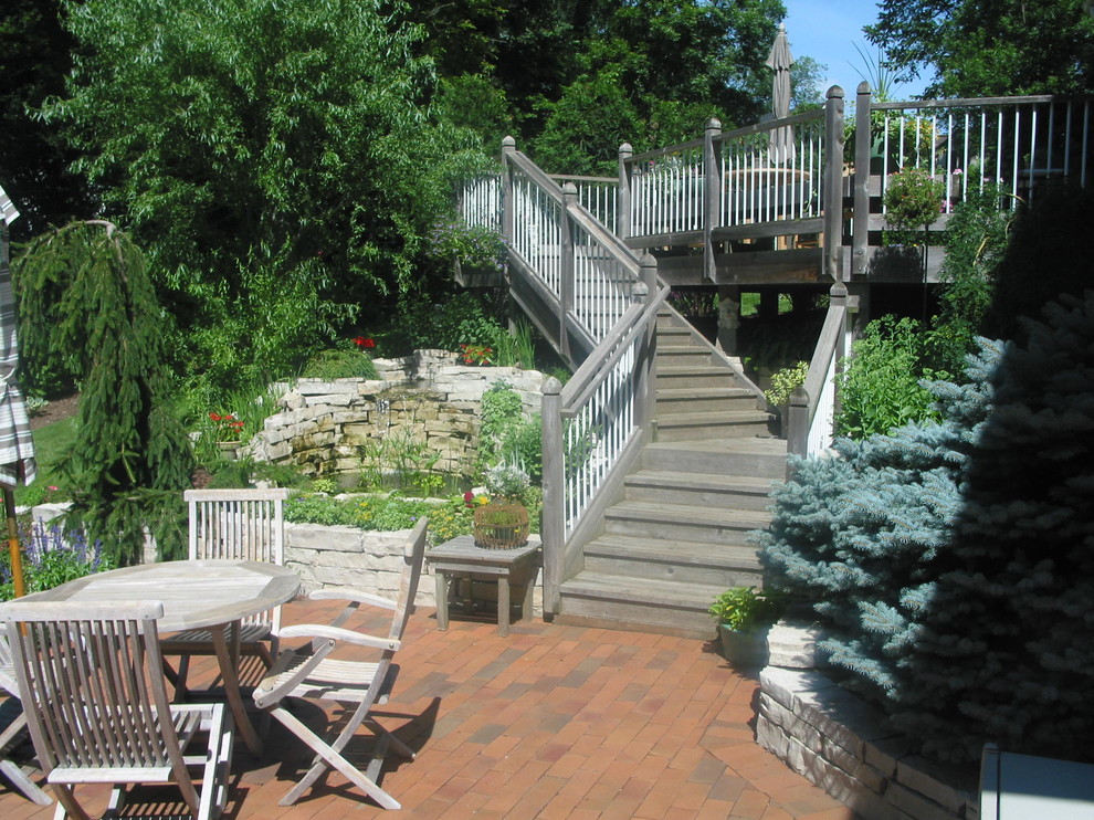 Example of a classic patio design in Minneapolis